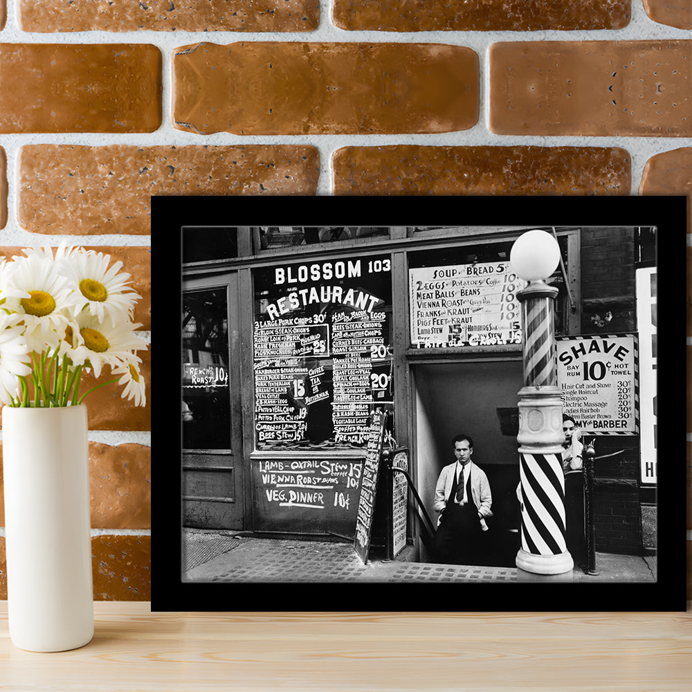 New York City Print Black and White Art, Framed Art Print Wall Decor