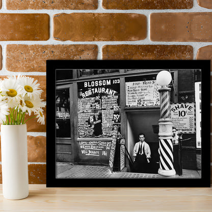 New York City Print Black and White Art, Framed Art Print Wall Decor