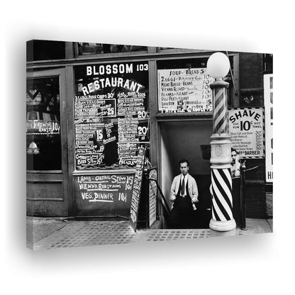 New York City Print Black and White Art, Canvas Print Wall Art Decor