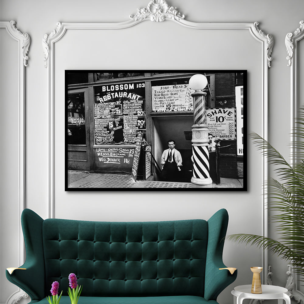 New York City Print Black and White Art, Framed Art Print Wall Decor