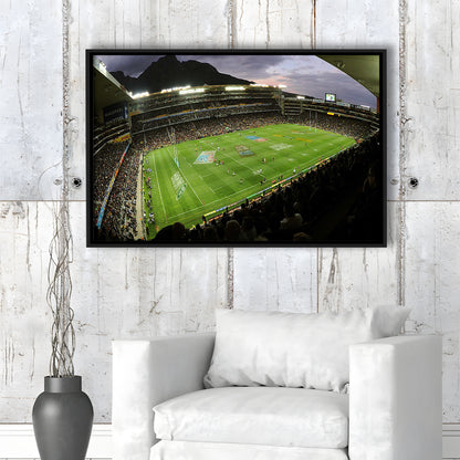 Newlands Rugby Stadium, Stadium Canvas, Sport Art, Framed Canvas Print Wall Art, Floating Frame