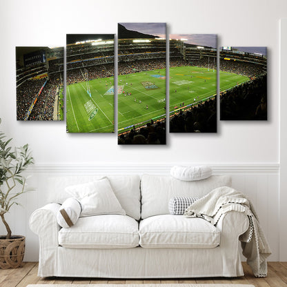 Newlands Rugby Stadium, Stadium Canvas, Sport Art, Gift for him, 5 Panel, Large Canvas, Canvas Print Wall Art