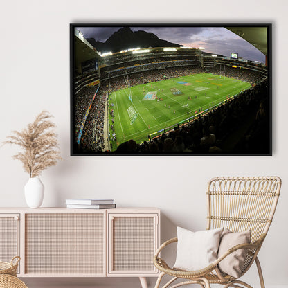 Newlands Rugby Stadium, Stadium Canvas, Sport Art, Framed Canvas Print Wall Art, Floating Frame