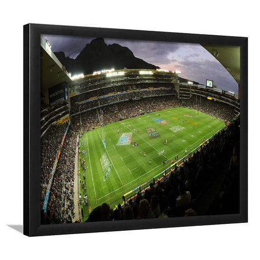 Newlands Rugby Stadium, Stadium Canvas, Sport Art, Gift for him, Framed Art Print Wall Decor, Picture Framed