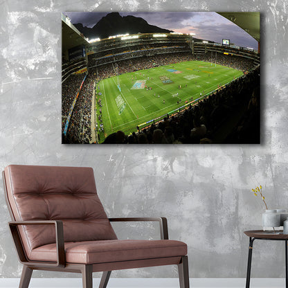 Newlands Rugby Stadium, Stadium Canvas, Sport Art, Gift for him, Man Cave Decor, Art Print, Canvas Print Wall Art