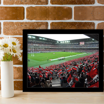 Nissan Stadium, Stadium Canvas, Sport Art, Gift for him, Framed Art Print Wall Decor, Picture Framed