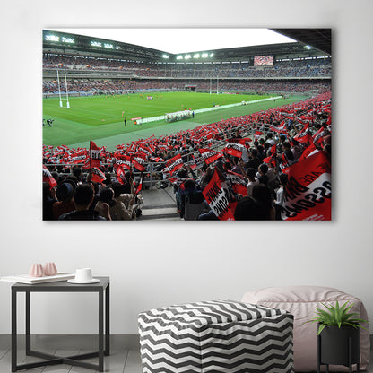 Nissan Stadium, Stadium Canvas, Sport Art, Gift for him, Man Cave Decor, Art Print, Canvas Print Wall Art