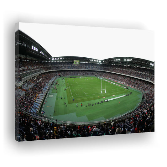 Nissan Stadium Yokohama, Stadium Canvas, Sport Art, Gift for him, Man Cave Decor, Art Print, Canvas Print Wall Art