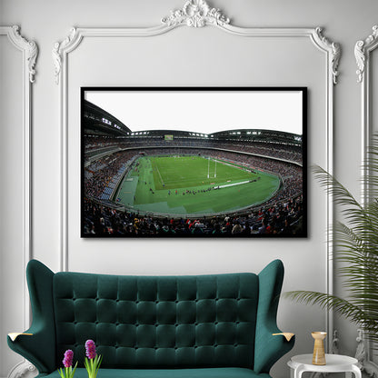 Nissan Stadium Yokohama, Stadium Canvas, Sport Art, Gift for him, Framed Art Print Wall Decor, Picture Framed