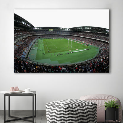 Nissan Stadium Yokohama, Stadium Canvas, Sport Art, Gift for him, Man Cave Decor, Art Print, Canvas Print Wall Art