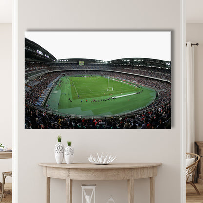 Nissan Stadium Yokohama, Stadium Canvas, Sport Art, Gift for him, Man Cave Decor, Art Print, Canvas Print Wall Art