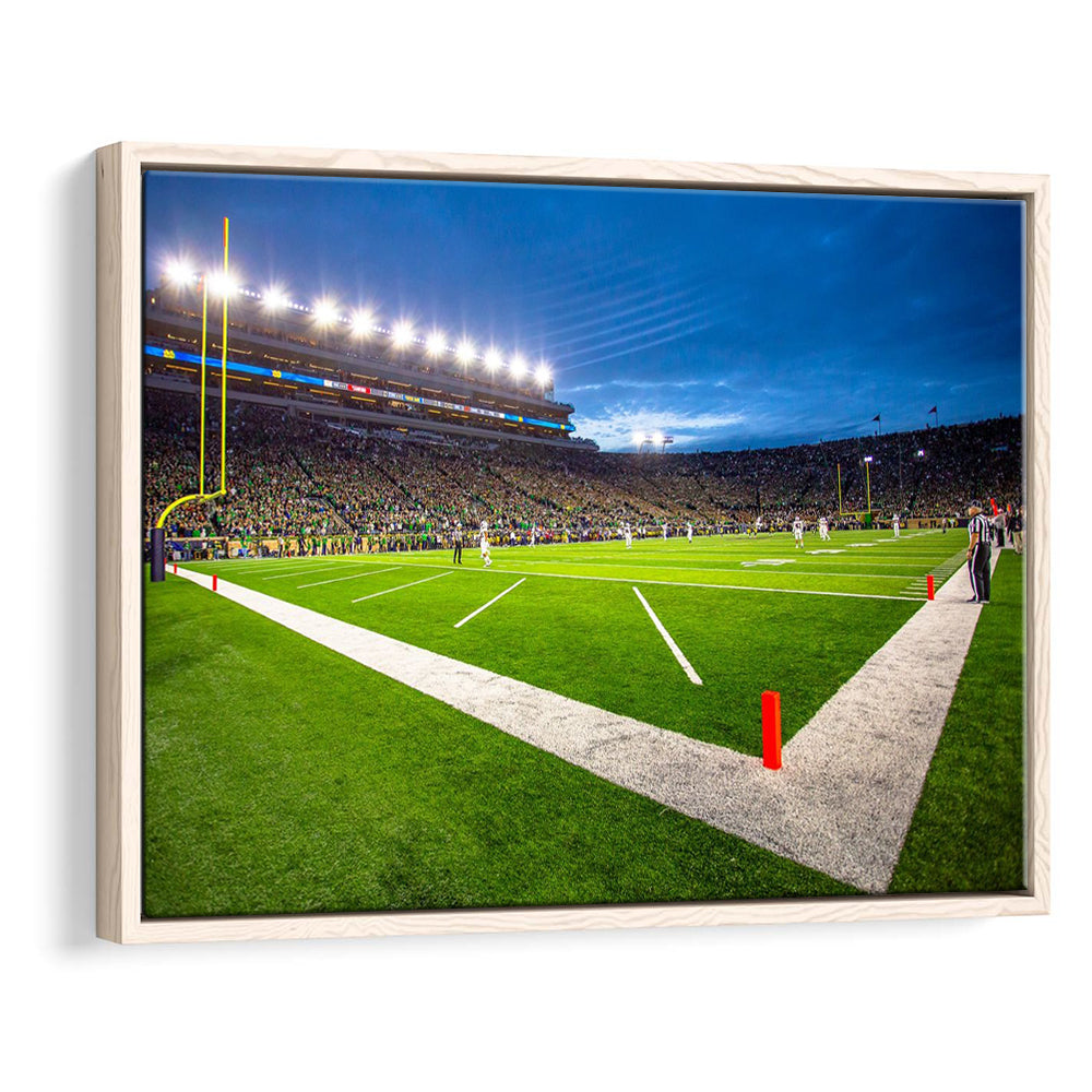 Notredame Stadium, Stadium Canvas, Sport Art, Framed Canvas Print Wall Art, Floating Frame