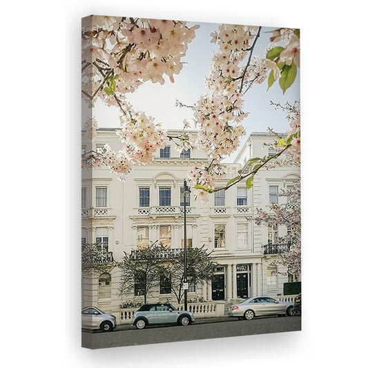 Notting Hill Spring Wall Art Print, London Photography Print, Wall Art, Canvas Prints Wall Art