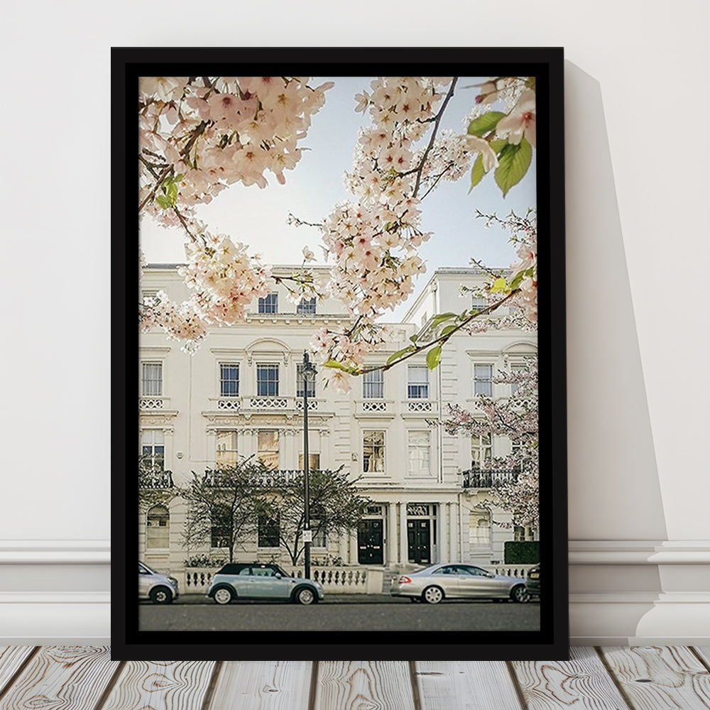 Notting Hill Spring Wall Art Print, London Photography Print, Wall Art, Framed Canvas Prints Wall Art