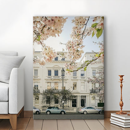 Notting Hill Spring Wall Art Print, London Photography Print, Wall Art, Canvas Prints Wall Art