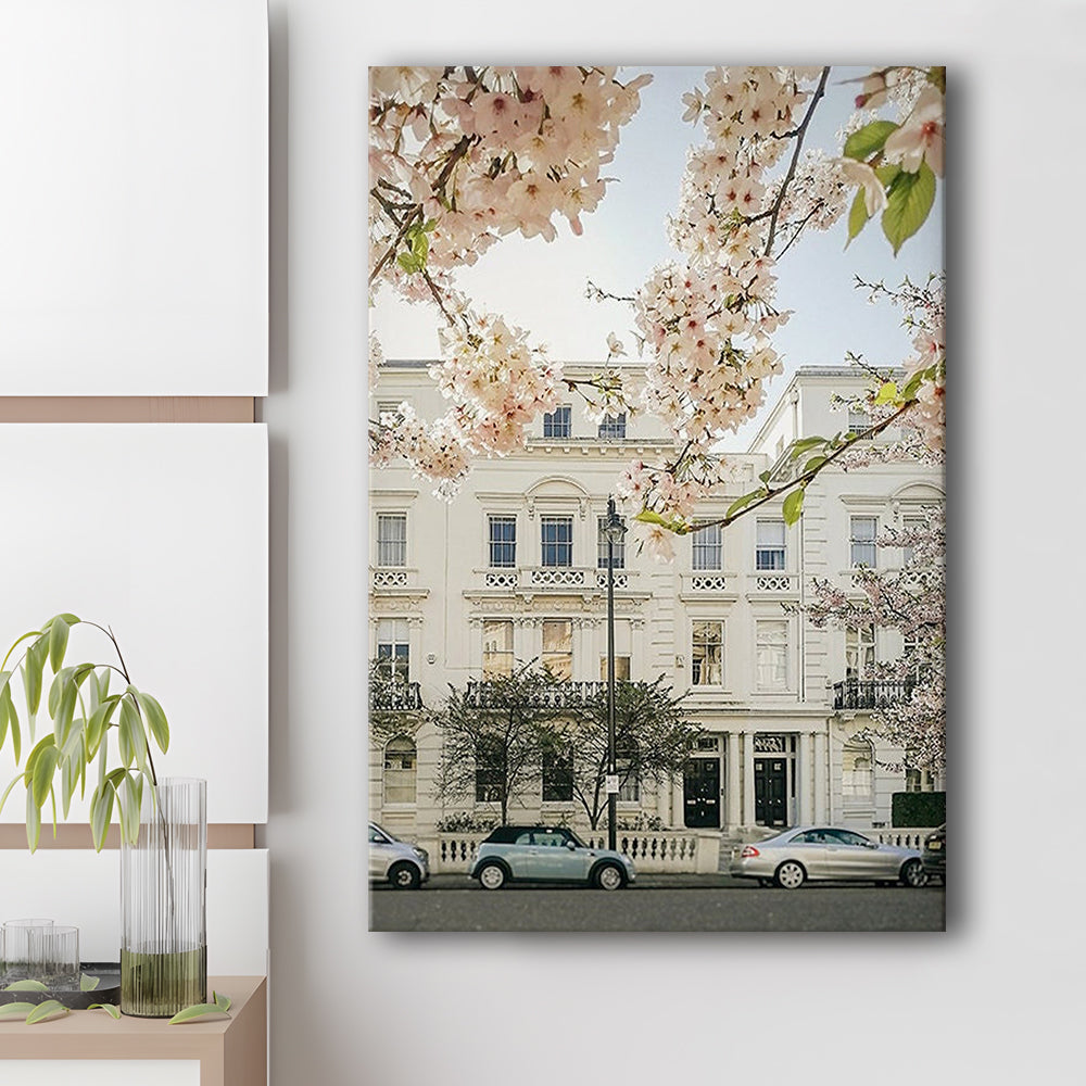 Notting Hill Spring Wall Art Print, London Photography Print, Wall Art, Canvas Prints Wall Art