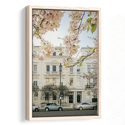 Notting Hill Spring Wall Art Print, London Photography Print, Wall Art, Framed Canvas Prints Wall Art