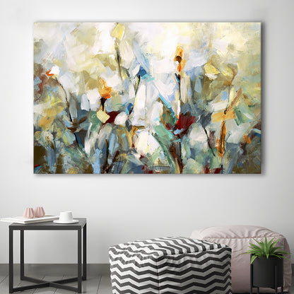 Ode to Monet V Large Stretched Canvas Floating Frame Wall Art Print, Cavas Print Wall Art Hom Decor