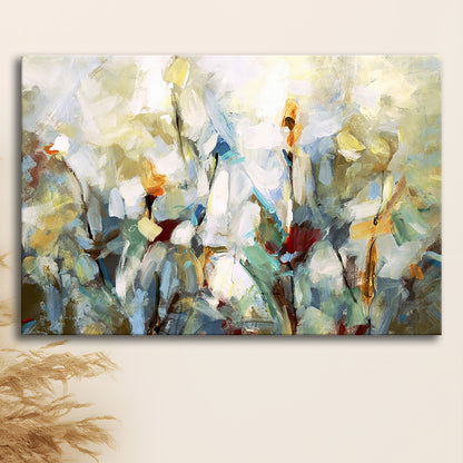 Ode to Monet V Large Stretched Canvas Floating Frame Wall Art Print, Cavas Print Wall Art Hom Decor
