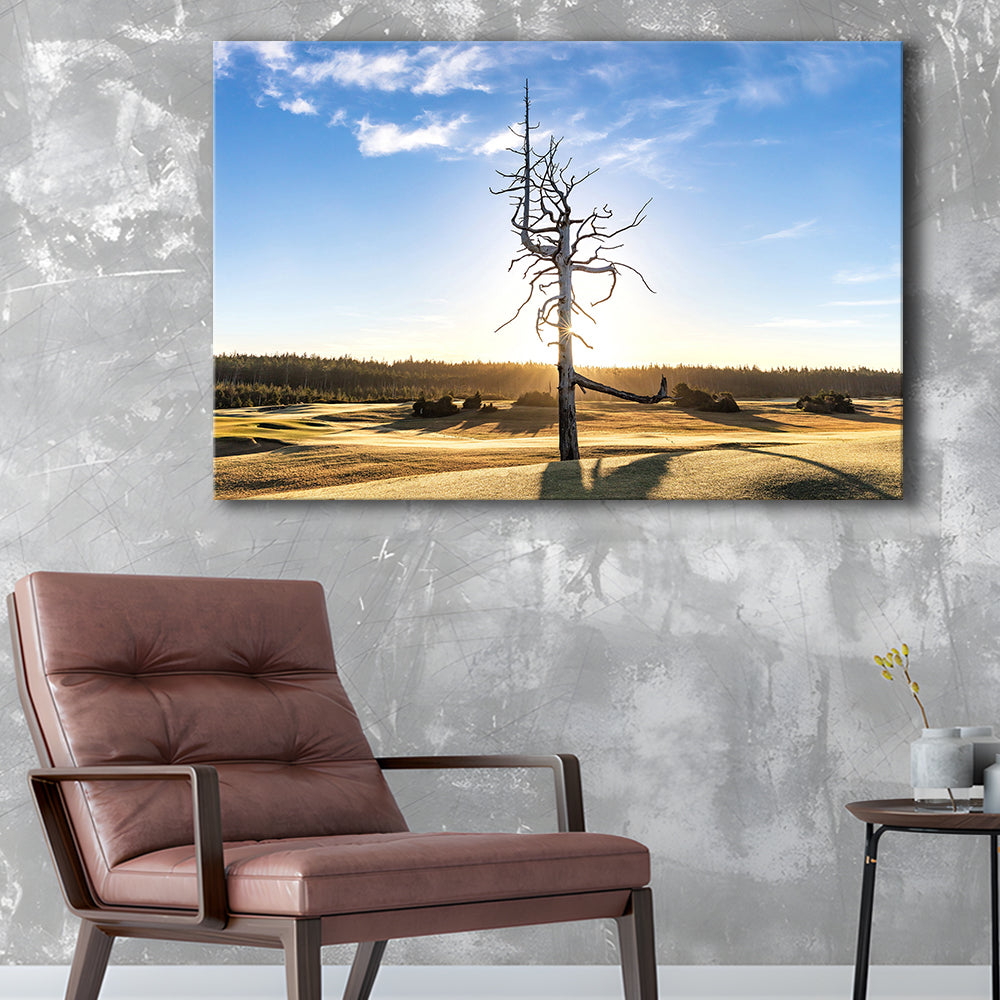 Old Macdonald Golf Course, Ghost Tree Fine Art, Golf Art Print,Gifts Golf Lover