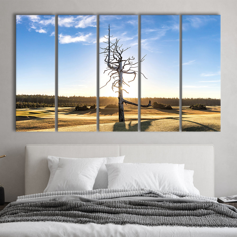 Old Macdonald Golf Course, Ghost Tree Fine Art, Golf Art Print, Extra Large Canvas Print Wall Art