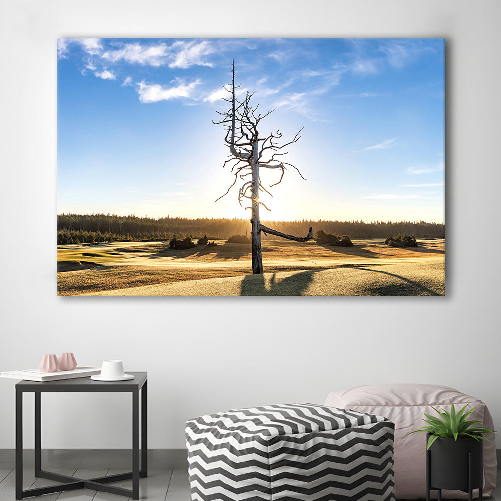 Old Macdonald Golf Course, Ghost Tree Fine Art, Golf Art Print,Gifts Golf Lover