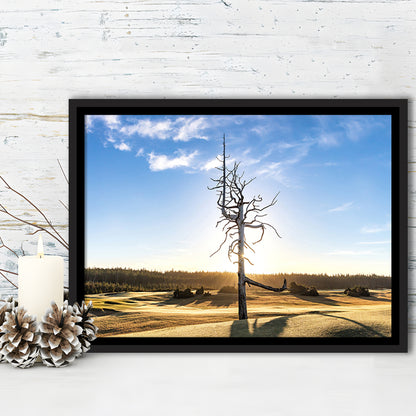 Old Macdonald Golf Course, Ghost Tree Fine Art, Floating Framed Canvas Print Wall Art