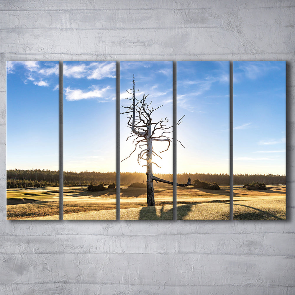 Old Macdonald Golf Course, Ghost Tree Fine Art, Golf Art Print, Extra Large Canvas Print Wall Art