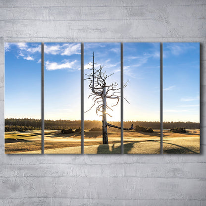 Old Macdonald Golf Course, Ghost Tree Fine Art, Golf Art Print, Extra Large Canvas Print Wall Art