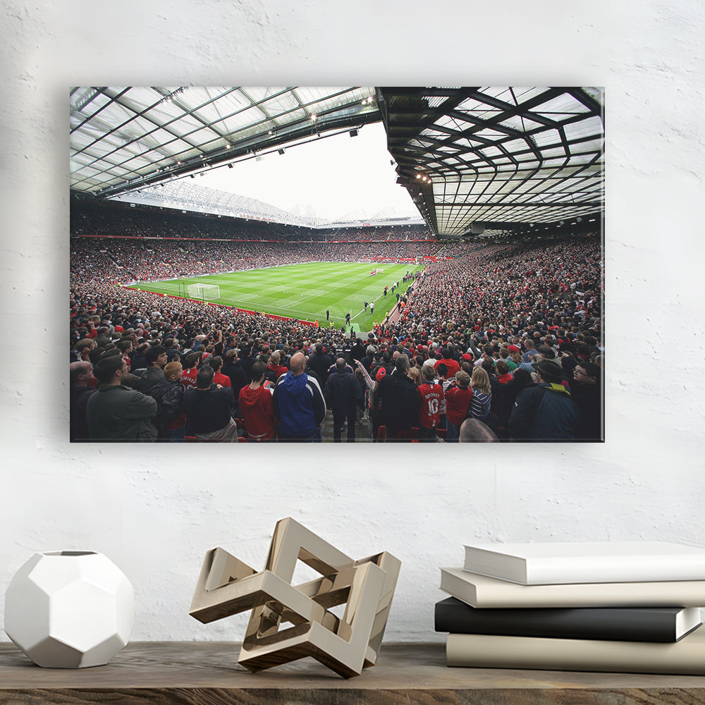 Old Trafford Full House Stadium, Stadium Canvas, Sport Art, Gift for him, Man Cave Decor, Art Print, Canvas Print Wall Art