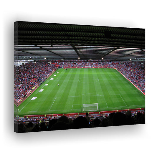 Old Trafford Soccer Field, Stadium Canvas, Sport Art, Gift for him, Man Cave Decor, Art Print, Canvas Print Wall Art