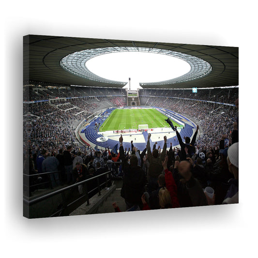 Olympia Stadion Berlin, Stadium Canvas, Sport Art, Gift for him, Man Cave Decor, Art Print, Canvas Print Wall Art