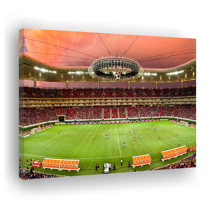 Omnilife Stadium, Stadium Canvas, Sport Art, Gift for him, Man Cave Decor, Art Print, Canvas Print Wall Art