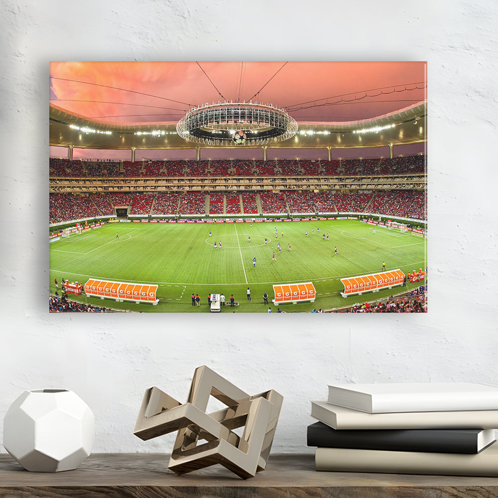 Omnilife Stadium, Stadium Canvas, Sport Art, Gift for him, Man Cave Decor, Art Print, Canvas Print Wall Art