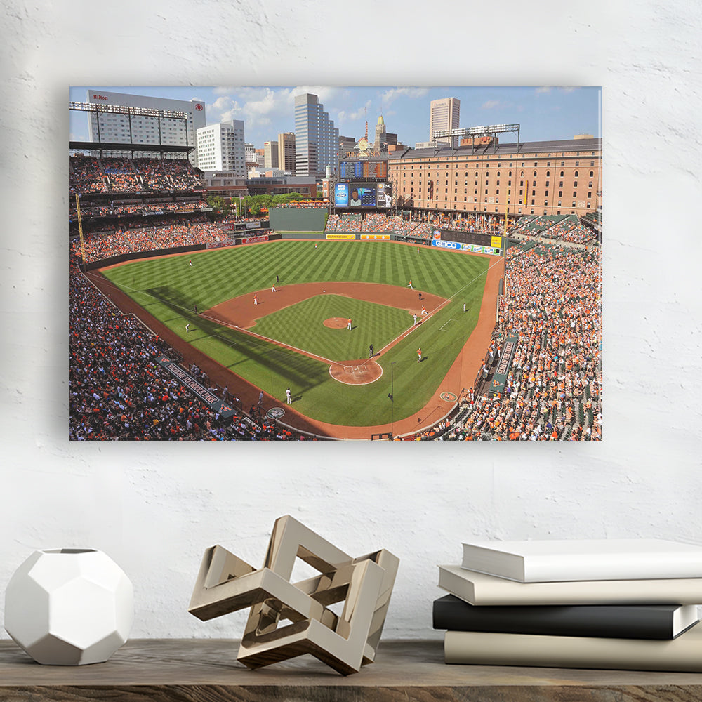 Oriole Park at Camden Yards, Stadium Canvas, Sport Art, Gift for him, Man Cave Decor, Art Print, Canvas Print Wall Art