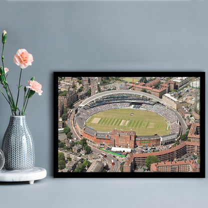 Oval Cricket Ground London, Stadium Canvas, Sport Art, Gift for him, Framed Art Print Wall Decor, Picture Framed
