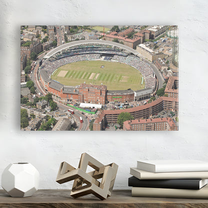 Oval Cricket Ground London, Stadium Canvas, Sport Art, Gift for him, Man Cave Decor, Art Print, Canvas Print Wall Art