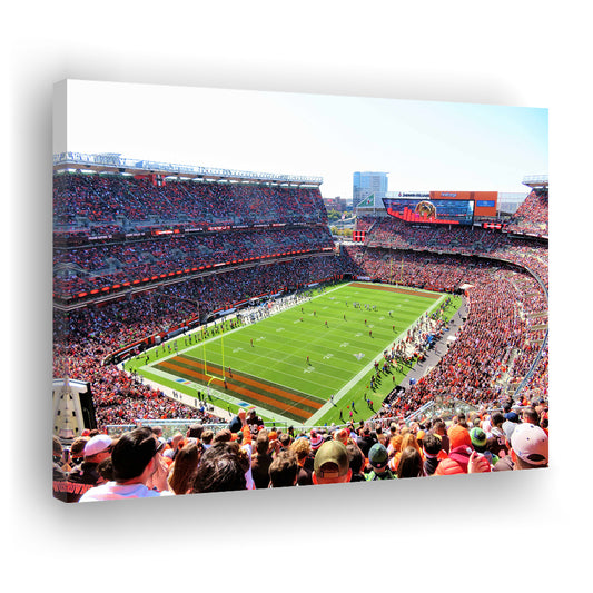 Overview of First Energy Field, Stadium Canvas, Sport Art, Gift for him, Man Cave Decor, Art Print, Canvas Print Wall Art