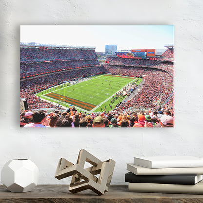 Overview of First Energy Field, Stadium Canvas, Sport Art, Gift for him, Man Cave Decor, Art Print, Canvas Print Wall Art