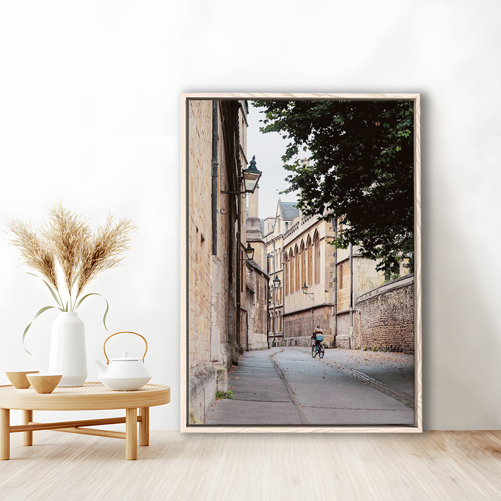 Oxford England Print, Autumn Photography Print, Fall Decor, Autumn Decor, Framed Canvas Prints Wall Art