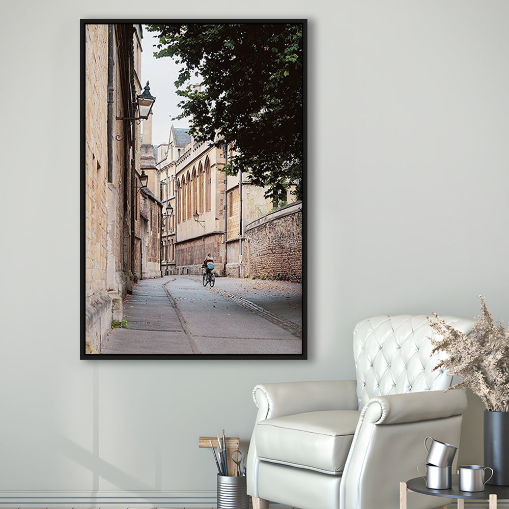 Oxford England Print, Autumn Photography Print, Fall Decor, Autumn Decor, Framed Canvas Prints Wall Art