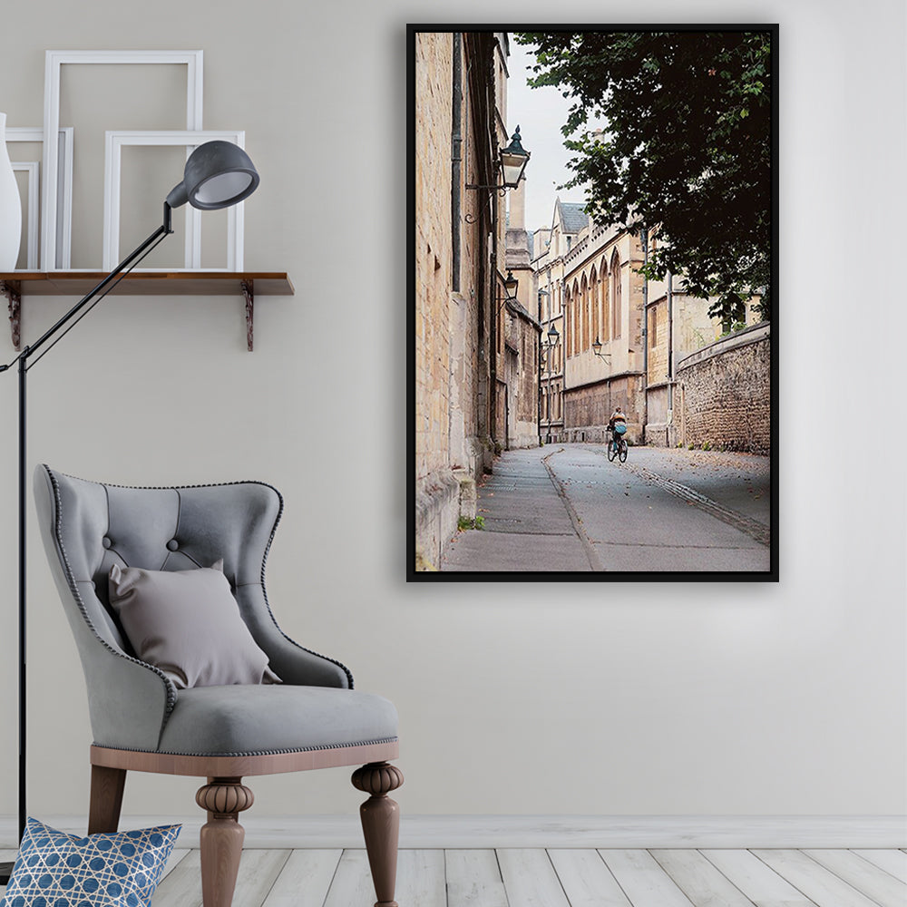 Oxford England Print, Autumn Photography Print, Fall Decor, Autumn Decor, Framed Canvas Prints Wall Art