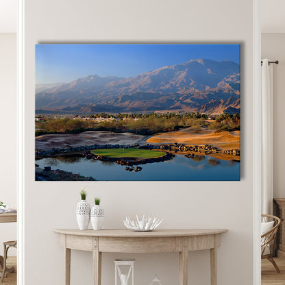 Pga West Stadium Course Hole 17 Golf Courses “Alcatraz”, La Quinta, California, Golf Art Print