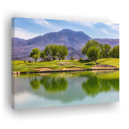 Pga West Stadium Course, Hole 4 Fine Art, Golf Art Print,Gifts Golf Lover