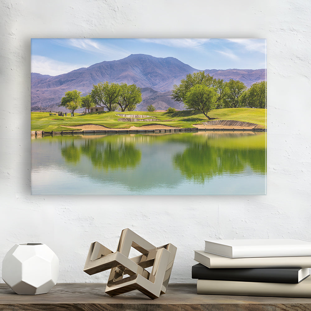 Pga West Stadium Course, Hole 4 Fine Art, Golf Art Print,Gifts Golf Lover