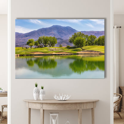 Pga West Stadium Course, Hole 4 Fine Art, Golf Art Print,Gifts Golf Lover