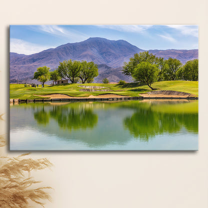 Pga West Stadium Course, Hole 4 Fine Art, Golf Art Print,Gifts Golf Lover