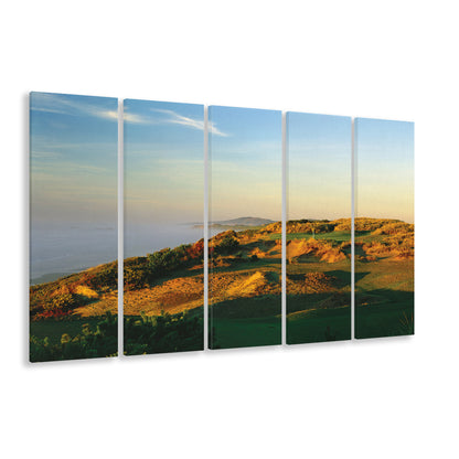 Pacific Dunes Golf Club Hole 11 Pacific Dunes Golf Courses, Golf Art Print, Extra Large Canvas Print Wall Art