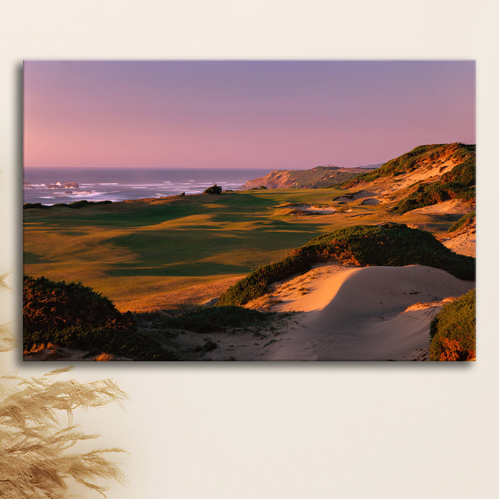 Pacific Dunes Golf Courses Hole 13, Bandon, Oregon, Golf Art Print,Gifts Golf Lover