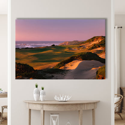 Pacific Dunes Golf Courses Hole 13, Bandon, Oregon, Golf Art Print,Gifts Golf Lover